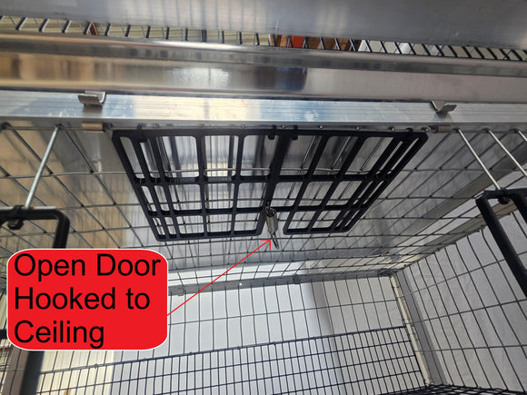Quail Town Cages by Rite Farm Products - Pro Modular Quail Grow Out & Layer Cage Tower System Black Reservior