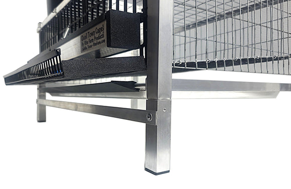 Quail Town Cages by Rite Farm Products - Optional Feed Saver Litter Tray Extension