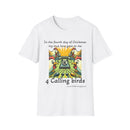 4 Calling Birds Unisex Softstyle T-Shirt-3