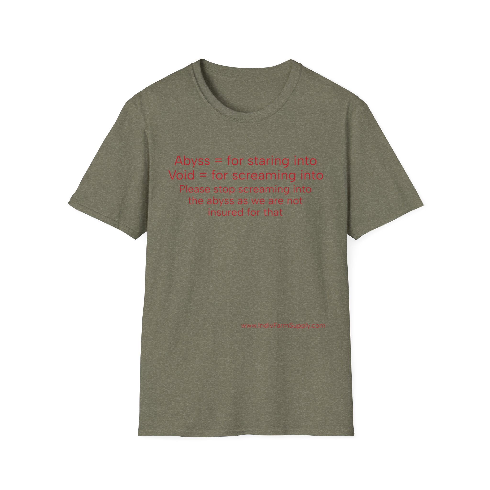 The Abyss Unisex Softstyle T-Shirt