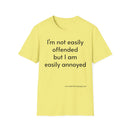 Easily Annoyed Unisex Softstyle T-Shirt-9