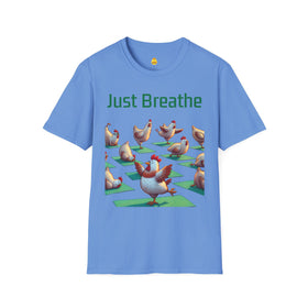 Yoga Chicken Unisex Softstyle T-Shirt