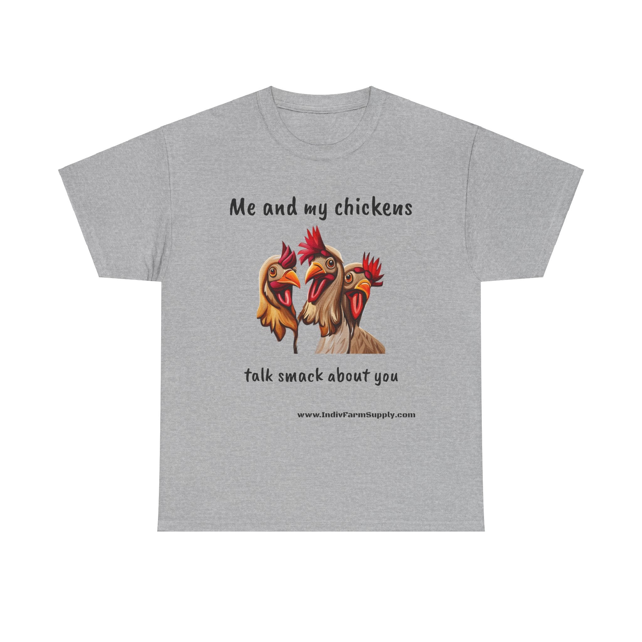 Me and My Chickens Unisex Heavy Cotton Tee