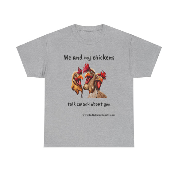 Me and My Chickens Unisex Heavy Cotton Tee