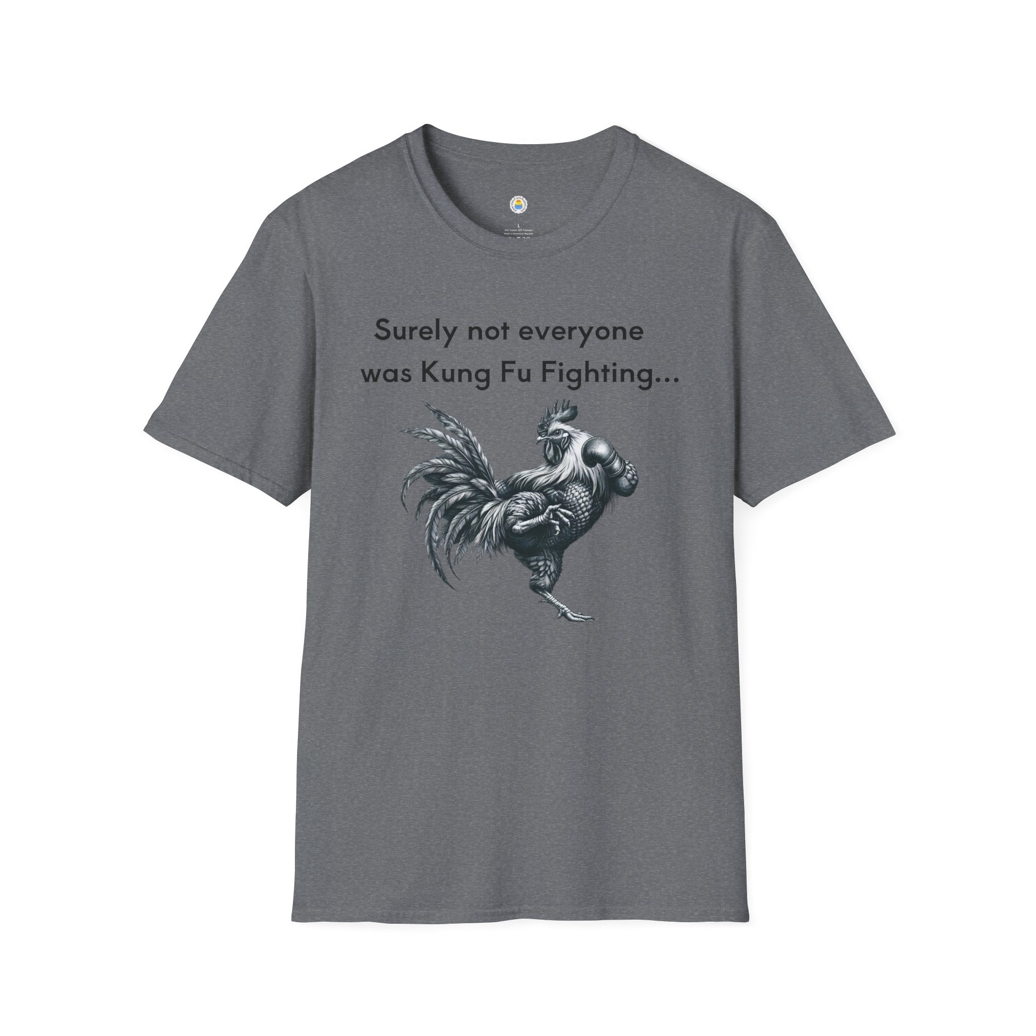 Kickboxing Chicken Unisex Softstyle T-Shirt