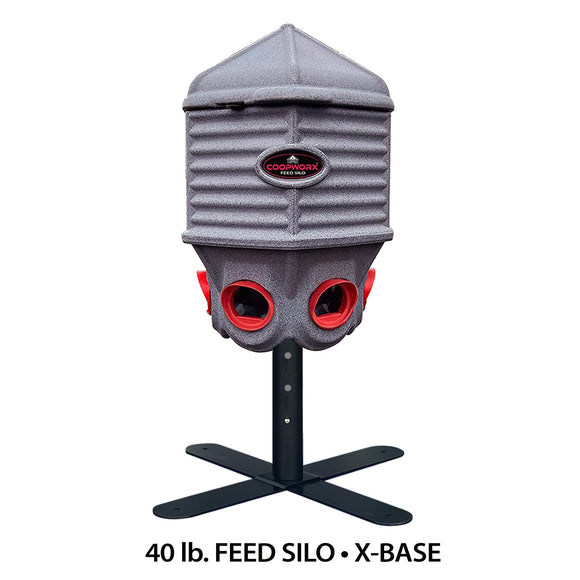 40 lb. FEED SILO