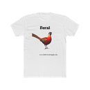 Feral Pheasant Unisex Cotton Crew Tee-3