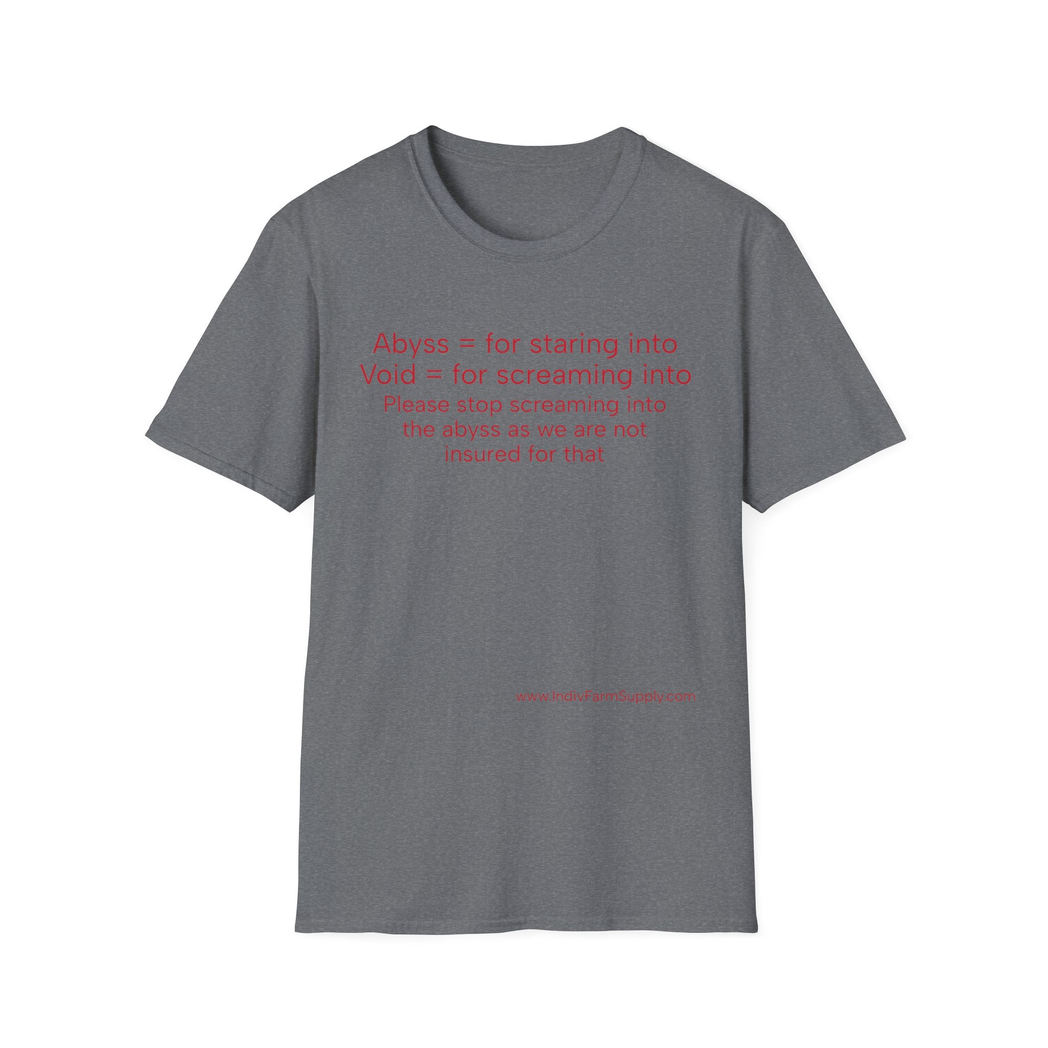 The Abyss Unisex Softstyle T-Shirt