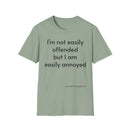 Easily Annoyed Unisex Softstyle T-Shirt-12