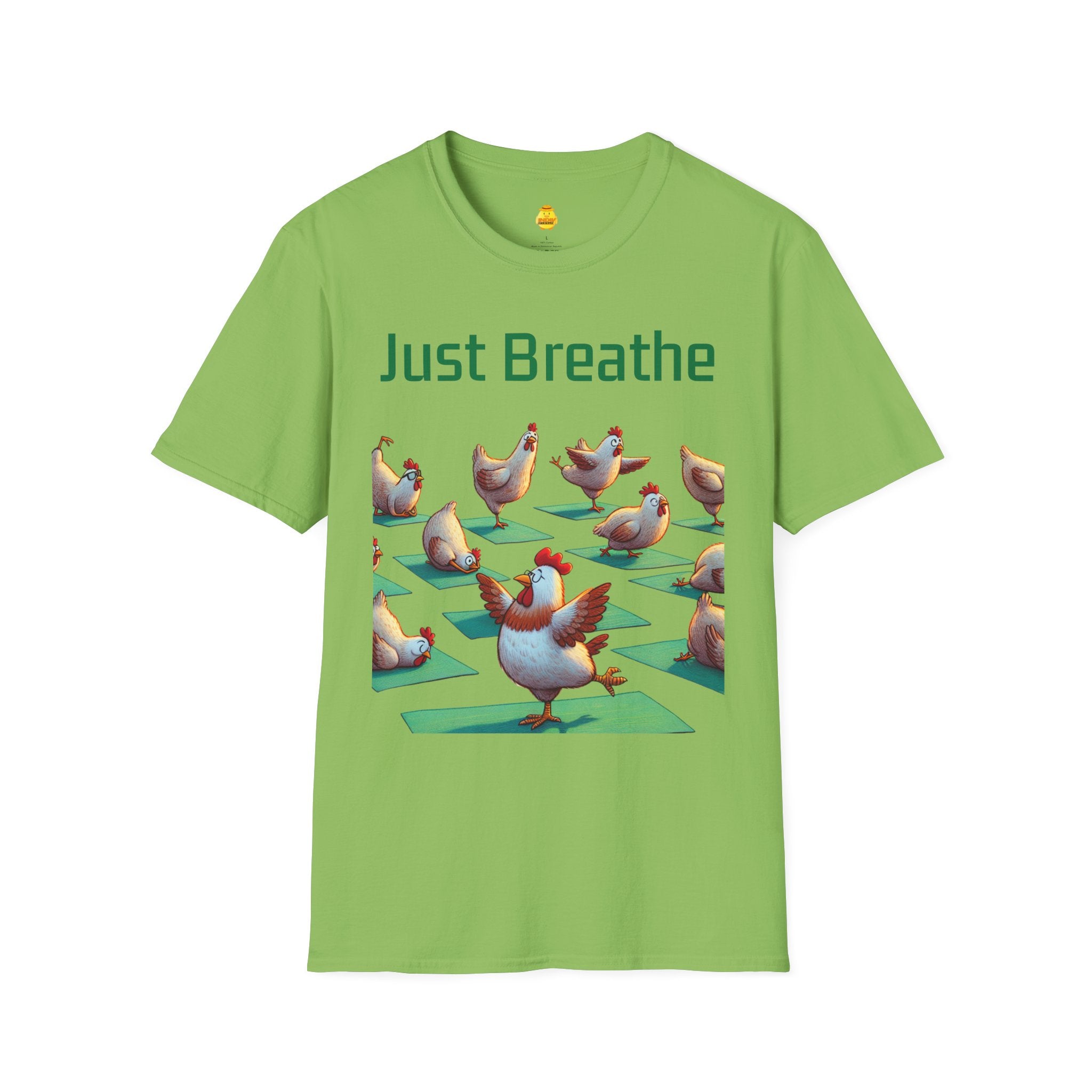 Yoga Chicken Unisex Softstyle T-Shirt