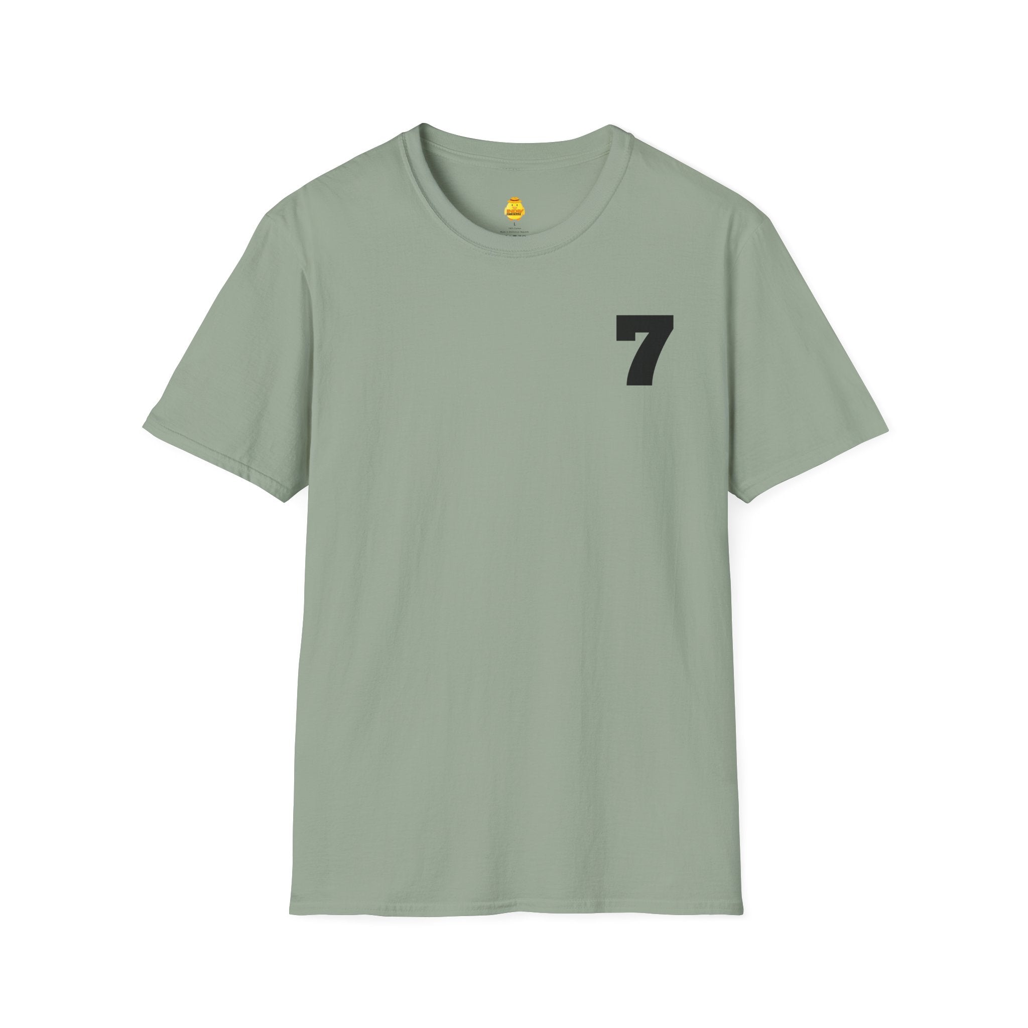 7 Swans a Swimming Unisex Softstyle T-Shirt