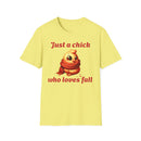 Just a Chick Unisex Softstyle T-Shirt-1