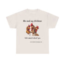 Me and My Chickens Unisex Heavy Cotton Tee-1