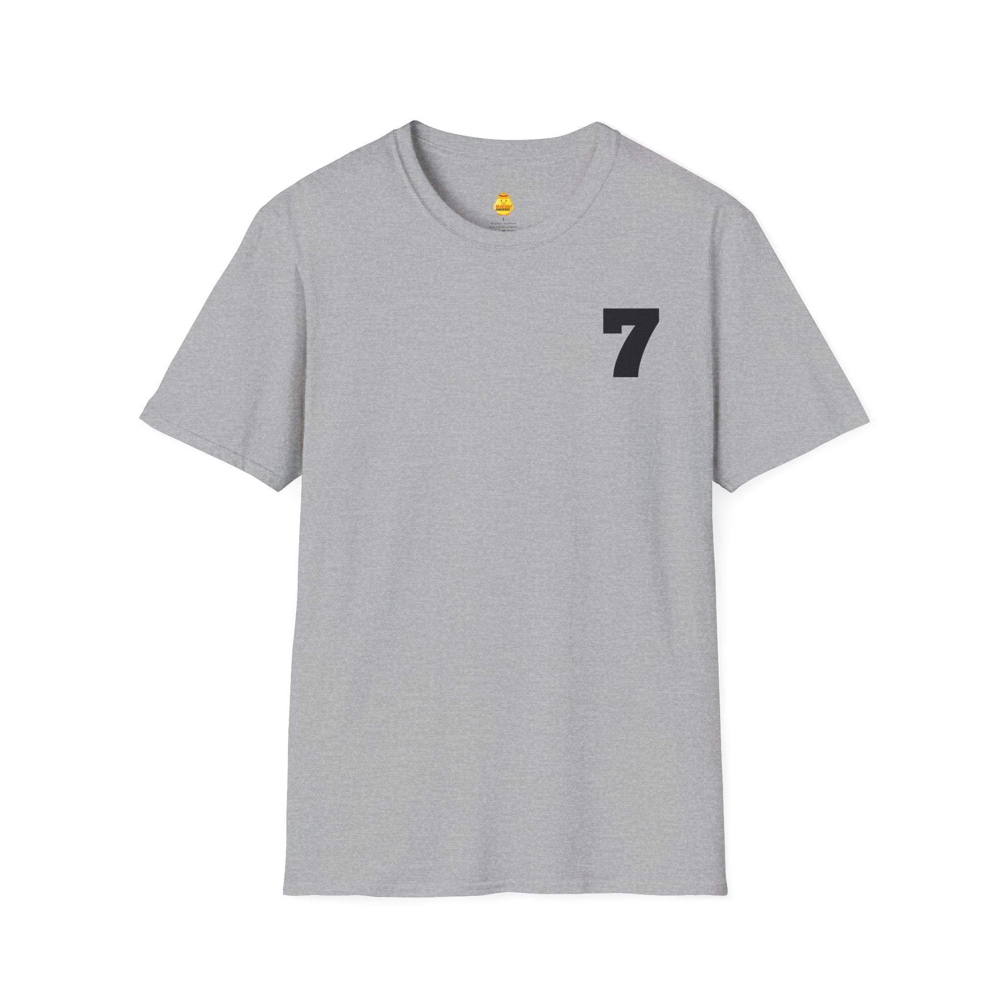 7 Swans a Swimming Unisex Softstyle T-Shirt