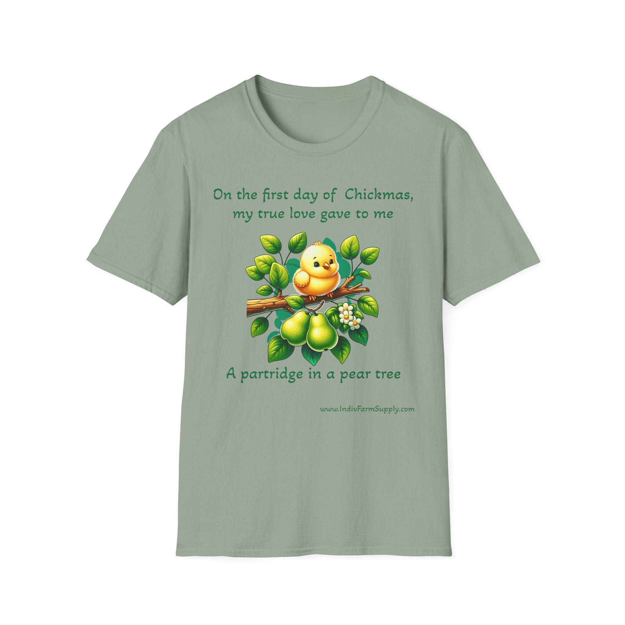 First Day of Chickmas Unisex Softstyle T-Shirt