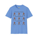 9 Ladies Dancing Unisex Softstyle T-Shirt-9