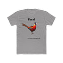 Feral Pheasant Unisex Cotton Crew Tee-1