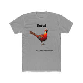 Feral Pheasant Unisex Cotton Crew Tee