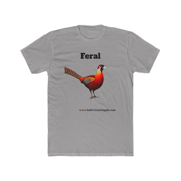 Feral Pheasant Unisex Cotton Crew Tee