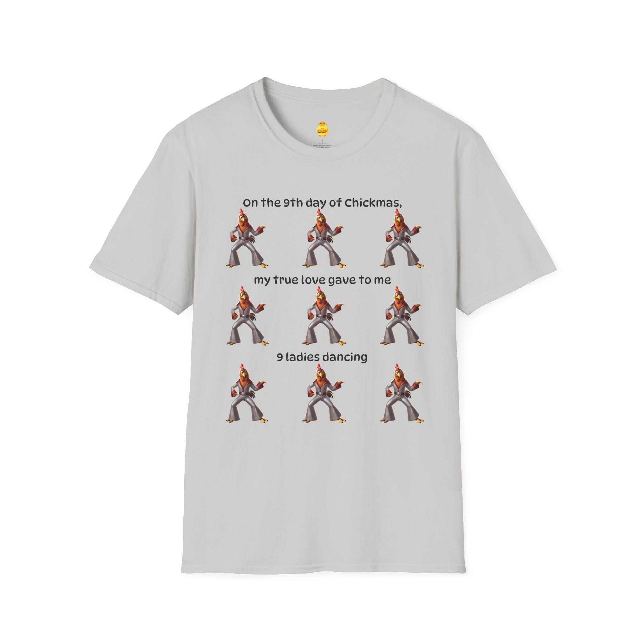 9 Ladies Dancing Unisex Softstyle T-Shirt