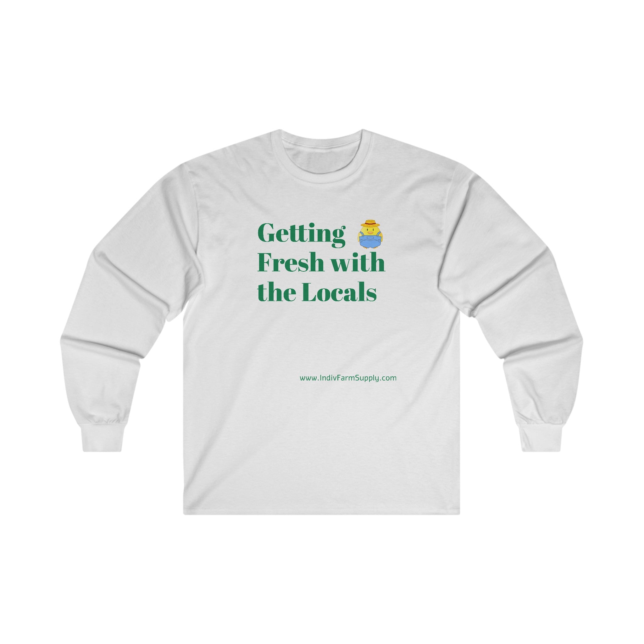 Getting Fresh With The Locals Unisex Ultra Cotton Long Sleeve Tee