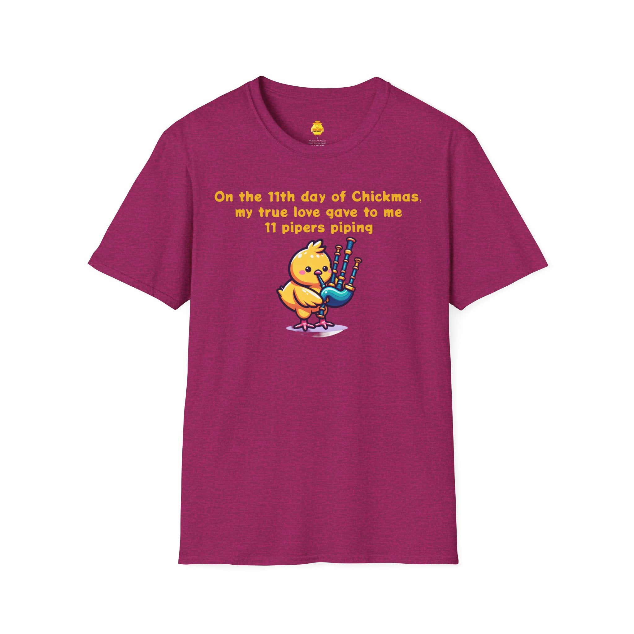 11 Pipers Piping Unisex Softstyle T-Shirt