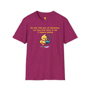 11 Pipers Piping Unisex Softstyle T-Shirt