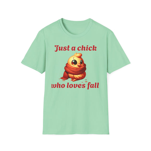 Just a Chick Unisex Softstyle T-Shirt