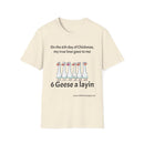 6 Geese Unisex Softstyle T-Shirt-3