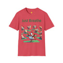 Yoga Chicken Unisex Softstyle T-Shirt-6