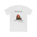 First of All Unisex Cotton Crew Tee-1