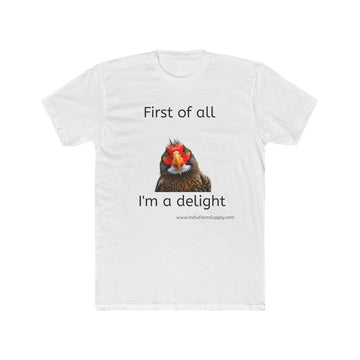 First of All Unisex Cotton Crew Tee