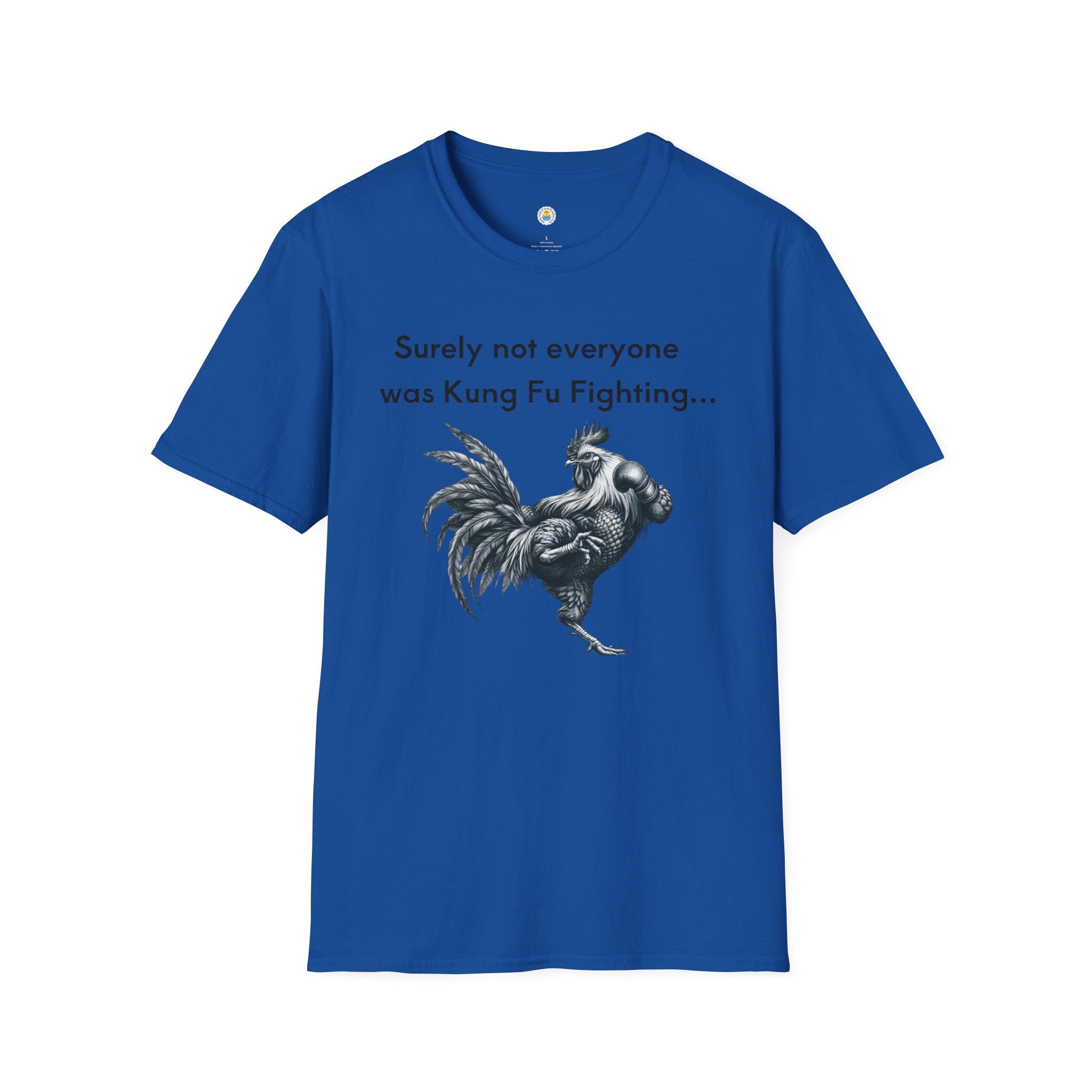Kickboxing Chicken Unisex Softstyle T-Shirt
