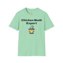 Chicken Math Unisex Softstyle T-Shirt-6