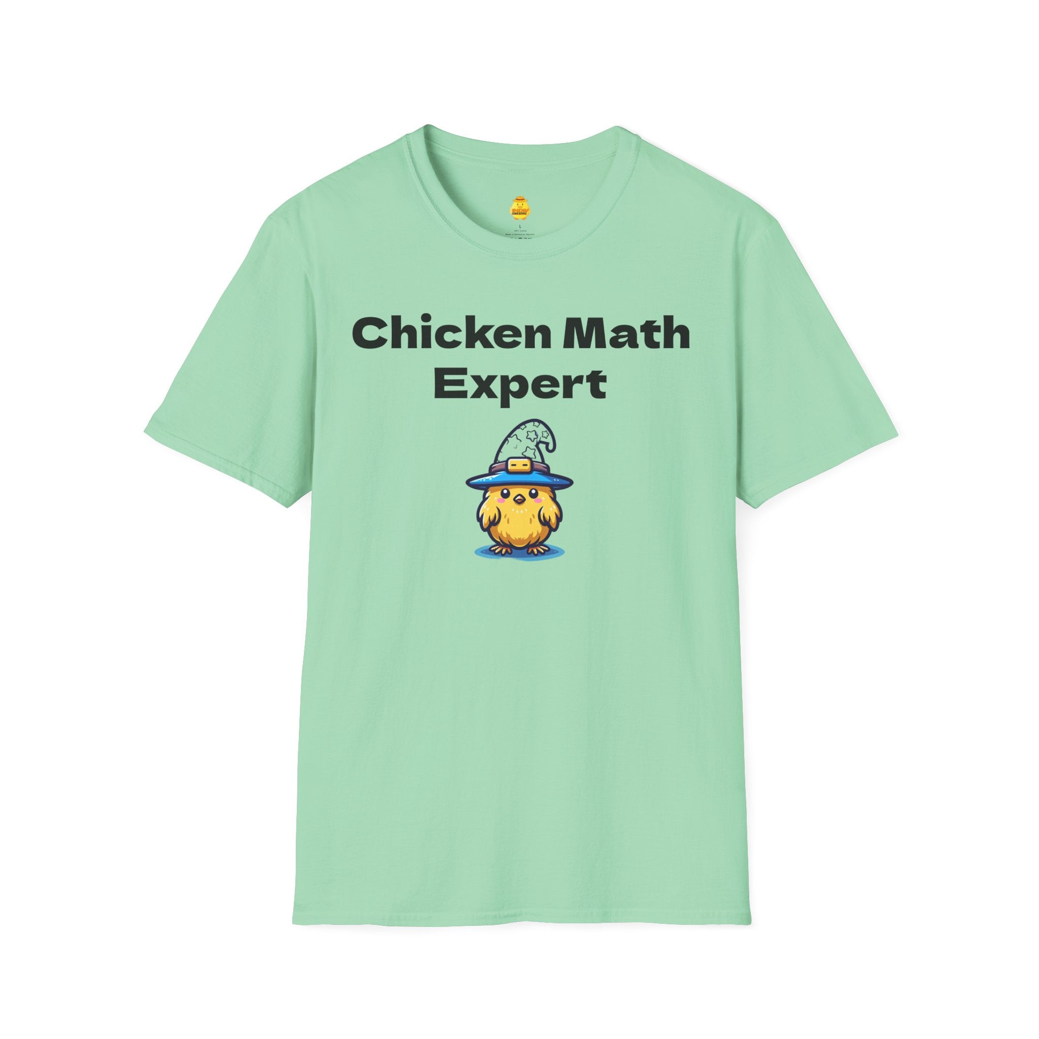 Chicken Math Unisex Softstyle T-Shirt
