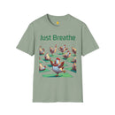 Yoga Chicken Unisex Softstyle T-Shirt-15