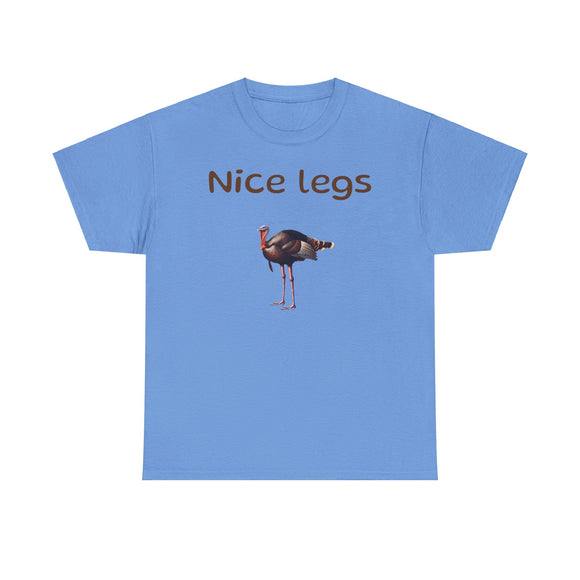Nice Legs Turkey Unisex Heavy Cotton Tee