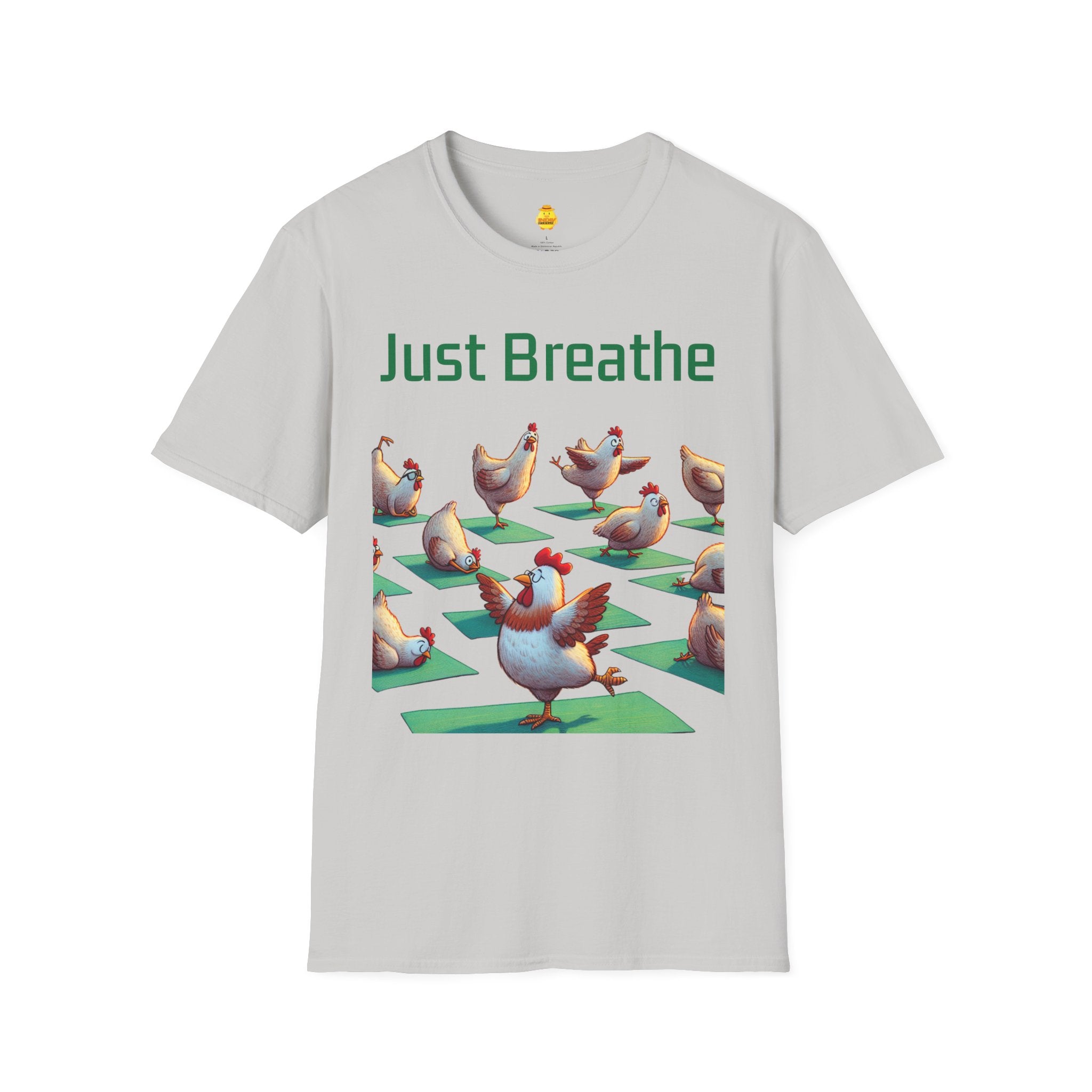 Yoga Chicken Unisex Softstyle T-Shirt