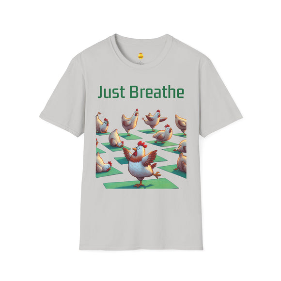 Yoga Chicken Unisex Softstyle T-Shirt