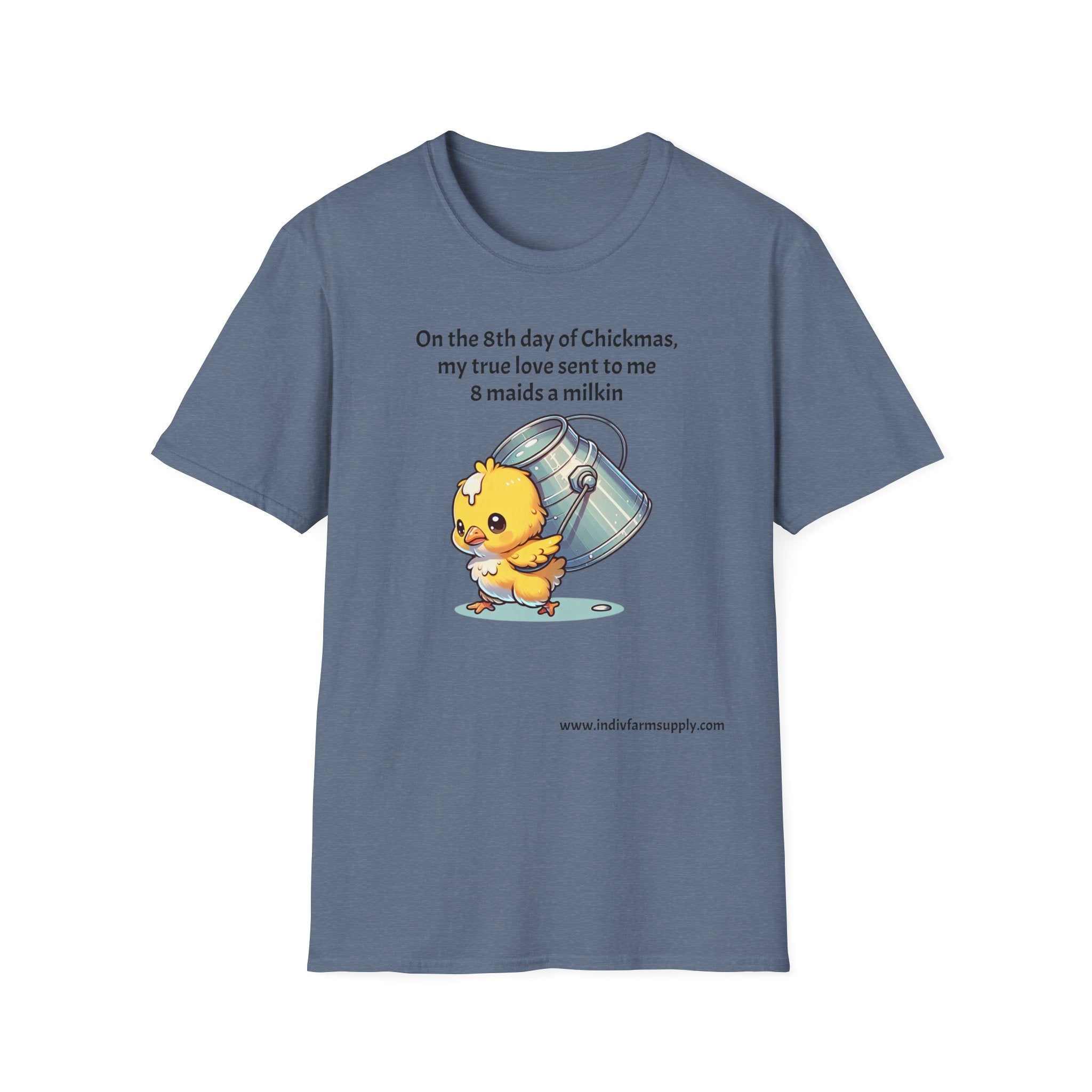 Chick A Milkin Unisex Softstyle T-Shirt