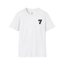 7 Swans a Swimming Unisex Softstyle T-Shirt-5