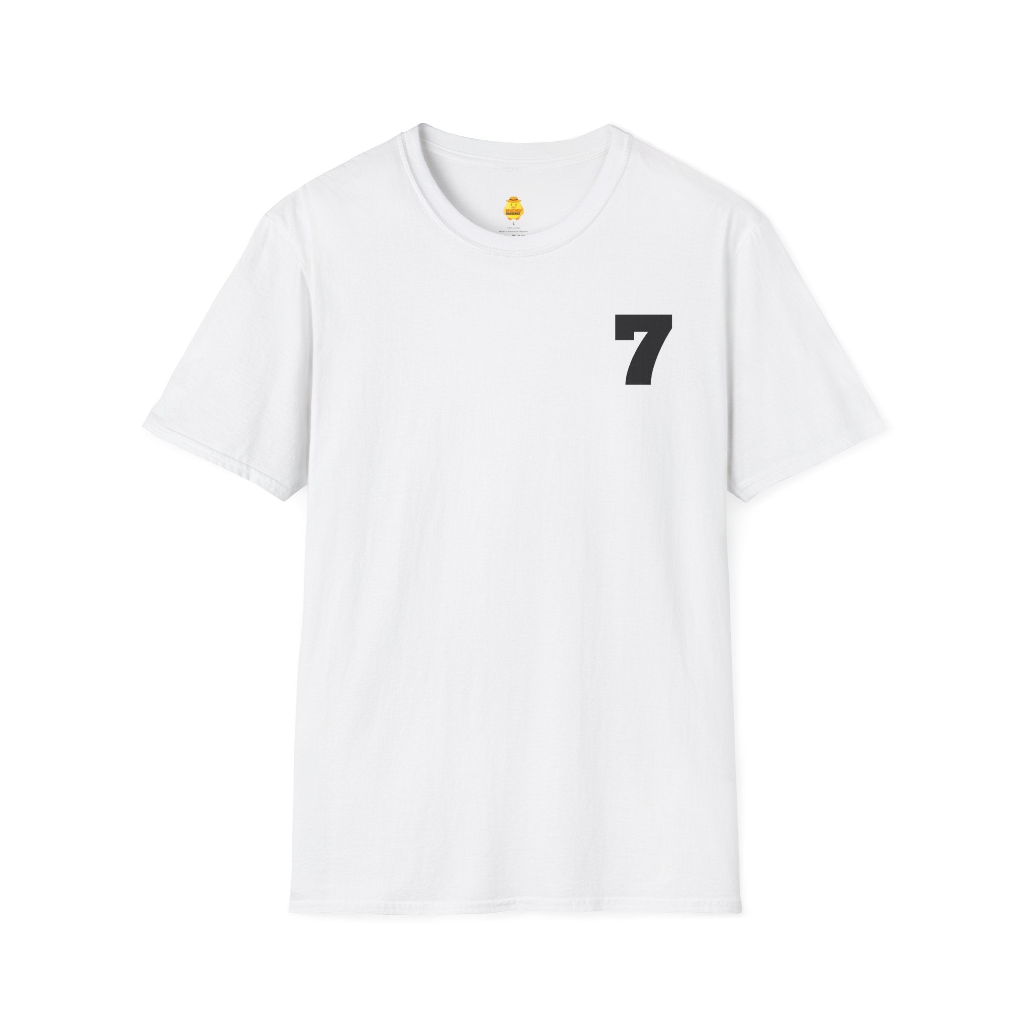 7 Swans a Swimming Unisex Softstyle T-Shirt