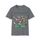 Yoga Chicken Unisex Softstyle T-Shirt-8