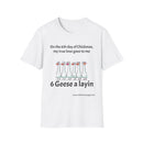 6 Geese Unisex Softstyle T-Shirt-2