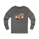 3 French Hens Unisex Jersey Long Sleeve Tee-3
