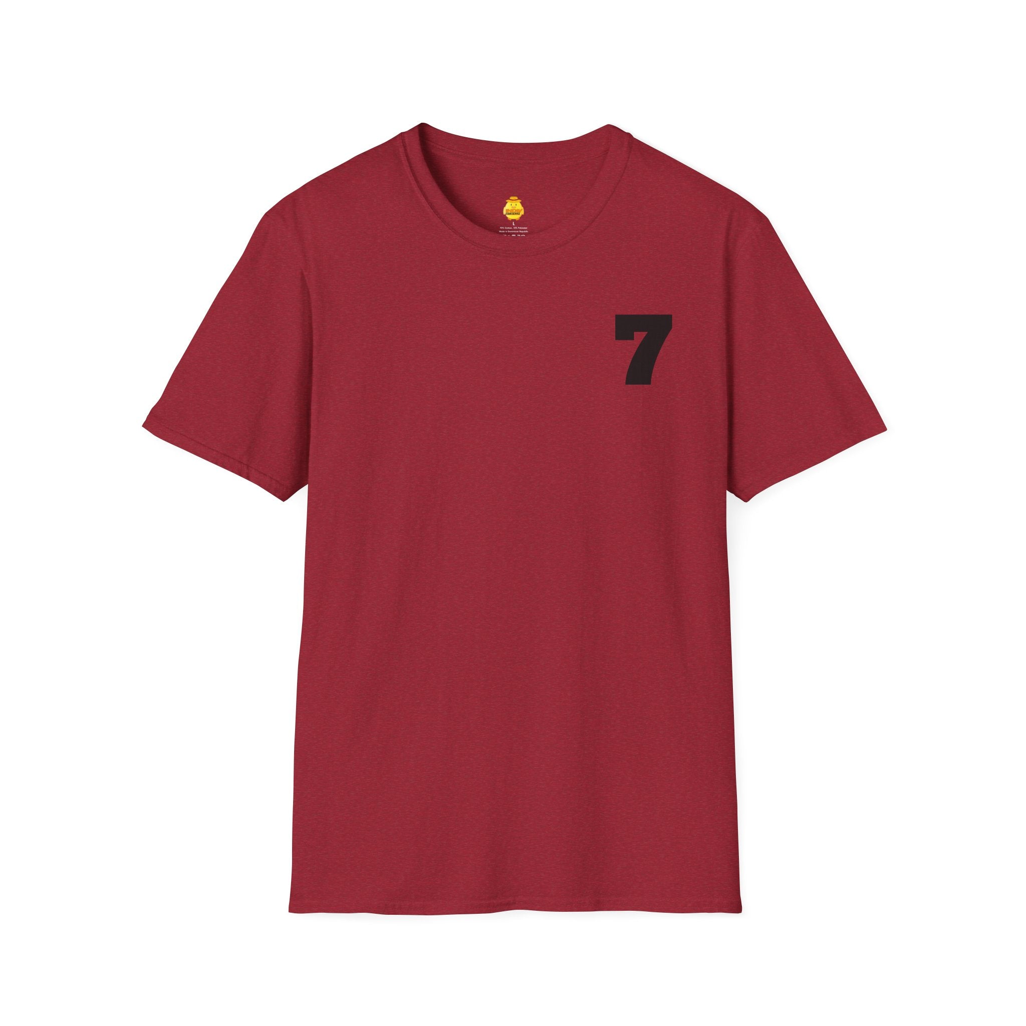 7 Swans a Swimming Unisex Softstyle T-Shirt