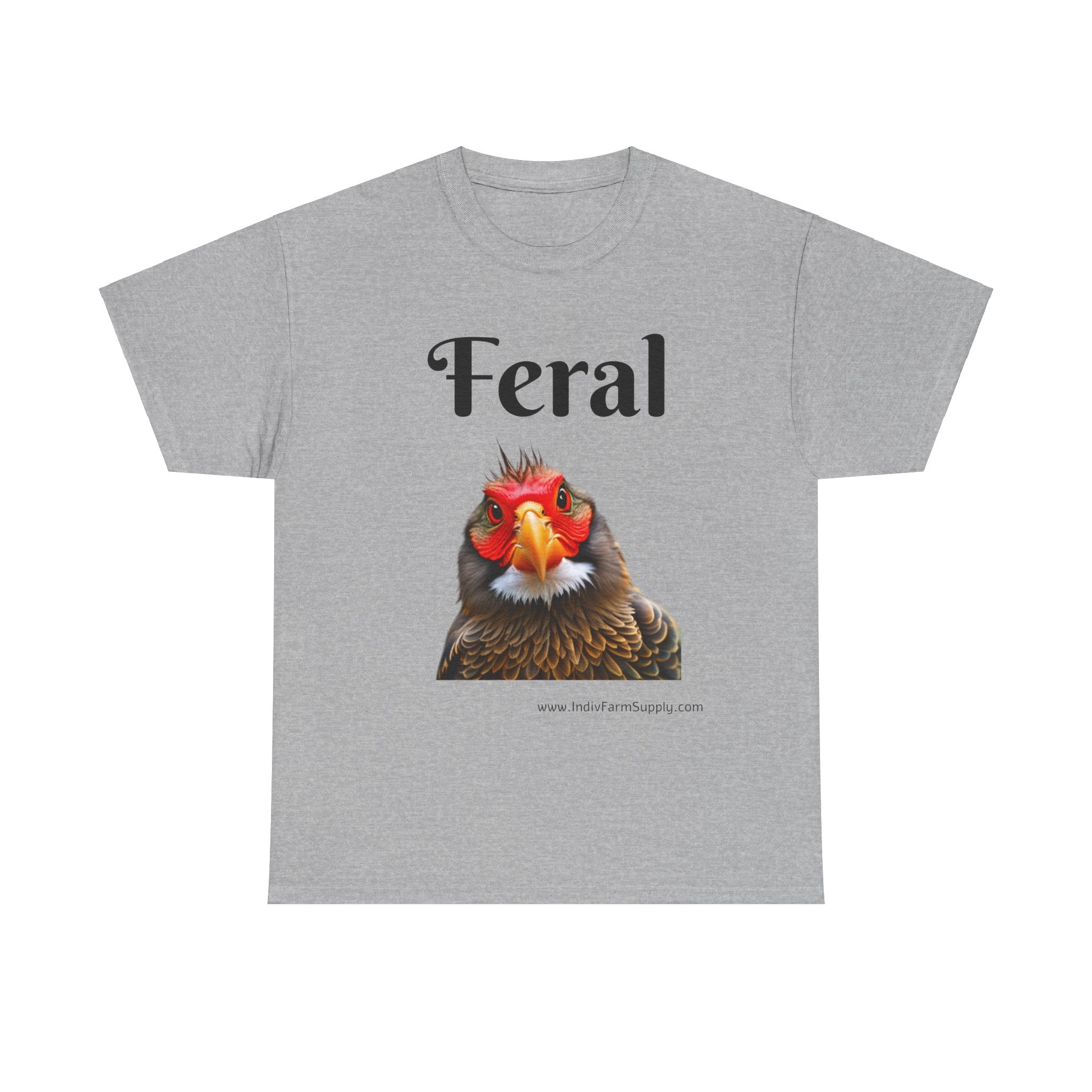 Feral Chicken Unisex Heavy Cotton Tee