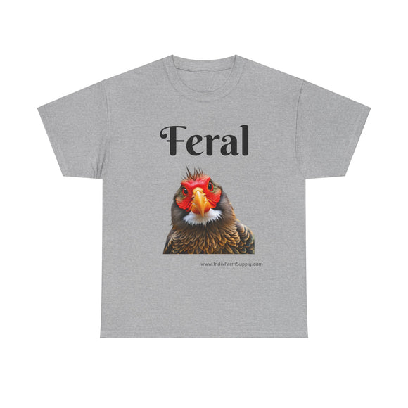 Feral Chicken Unisex Heavy Cotton Tee