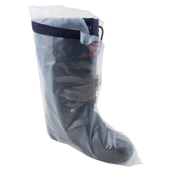 Boot Covers Perforated Tie