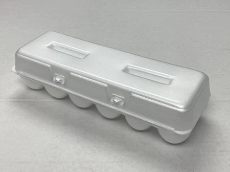 12 Count Jumbo FOAM Egg Carton